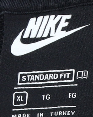 Nike Men's Black XL Pullover Sweatshirt Logo