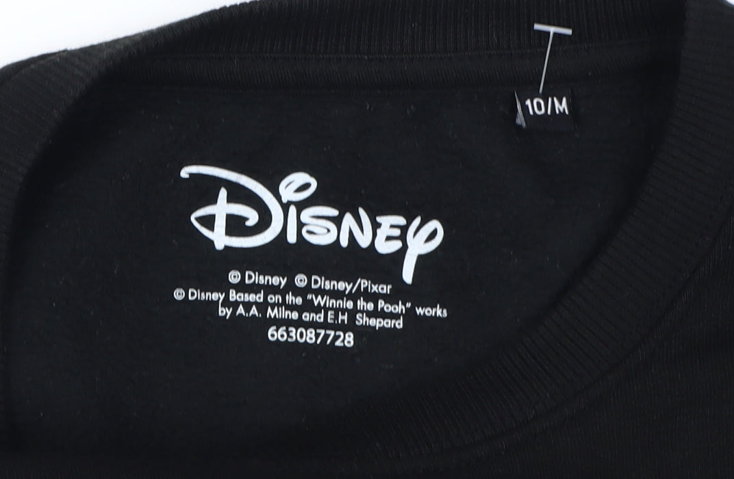 Disney Women's Black Mickey Mouse Pullover Sweatshirt M