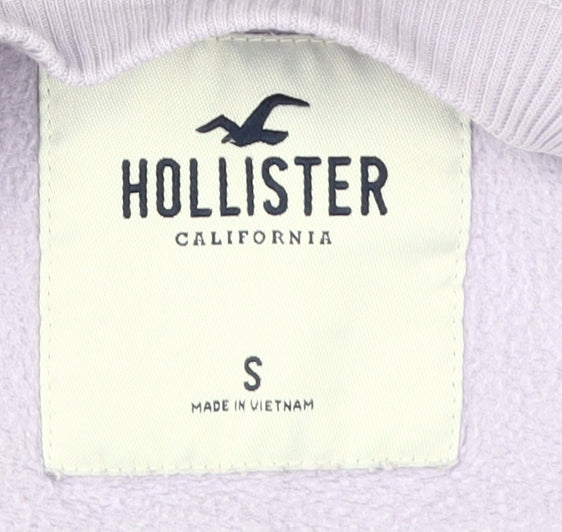 Hollister Men’s Purple Graphic Pullover Sweatshirt S