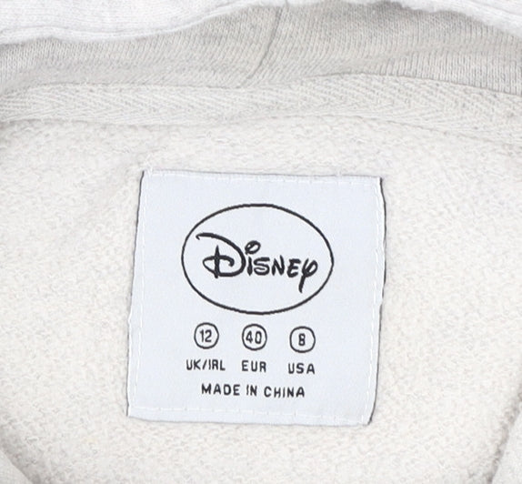 Disney Women's Beige Hoodie Size 12 Bambi Design