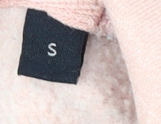 Jack & Jones Women's Pink Pullover Hoodie, Small