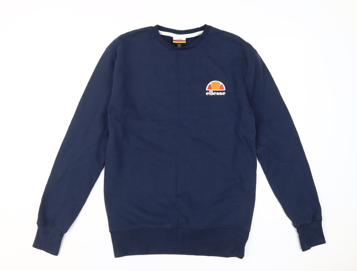Ellesse Men's Blue Pullover Sweatshirt XS Sports Logo