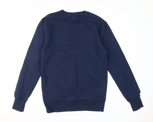 Ellesse Men's Blue Pullover Sweatshirt XS Sports Logo