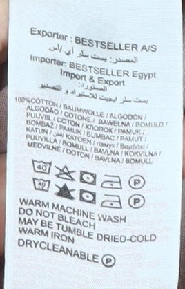 Jack & Jones Men's Beige Graphic T-Shirt - L