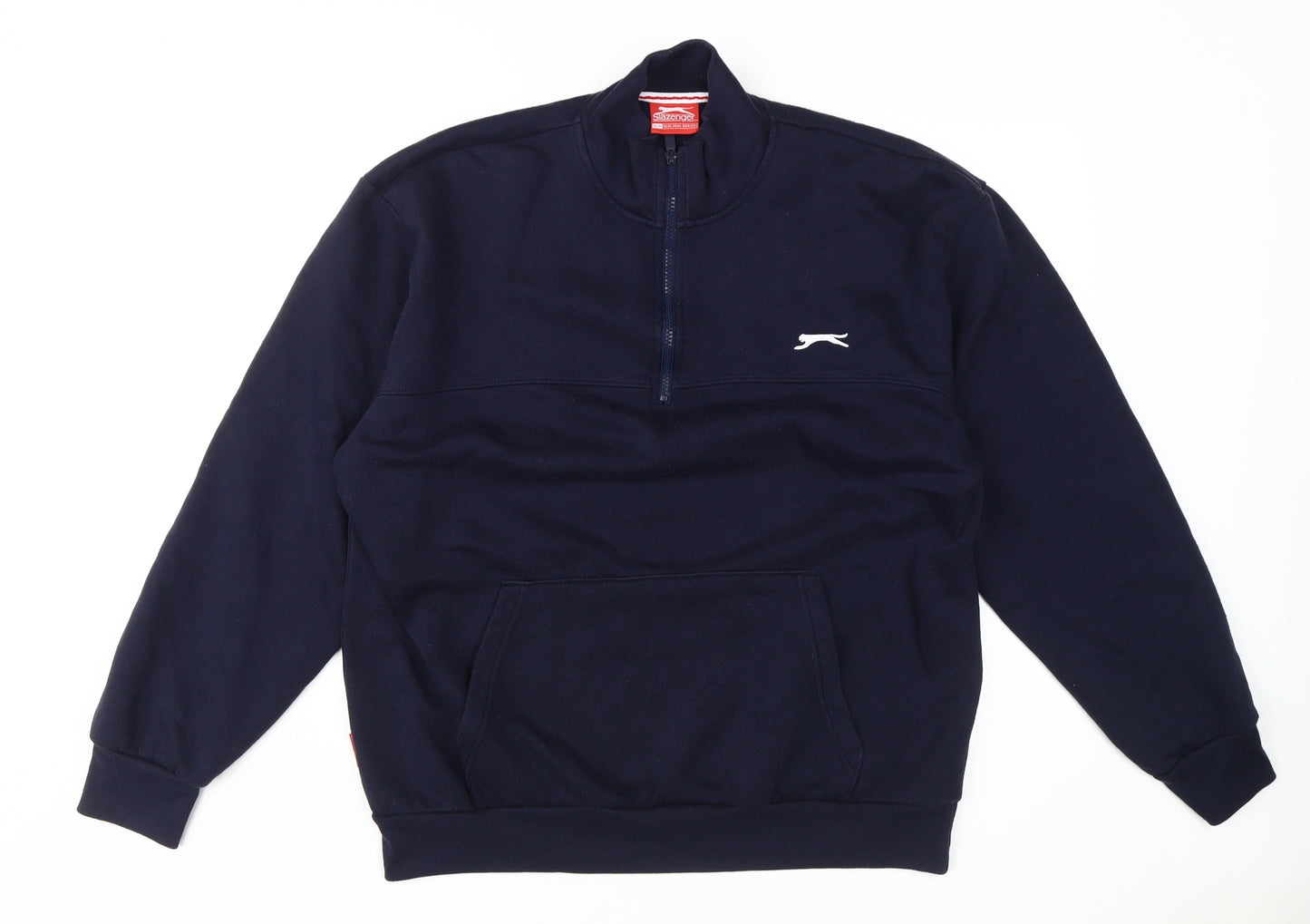 Slazenger Men's Blue XL Pullover Sweatshirt with Logo