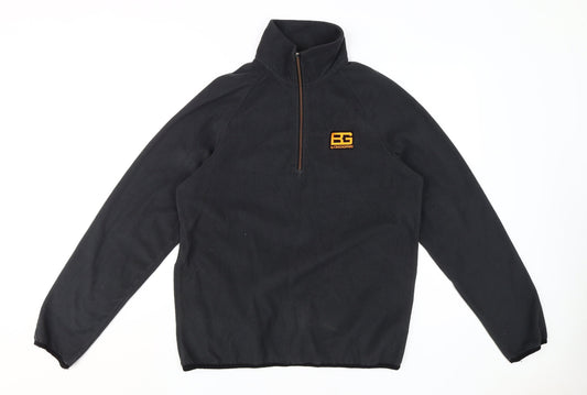 Craghoppers Men’s Black 1/4 Zip Fleece Sweatshirt M