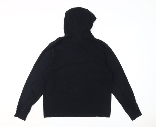 Nike Men's Black Pullover Hoodie - Size S