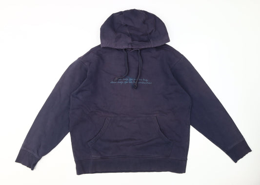 Mountain Warehouse Men's Blue M Pullover Hoodie