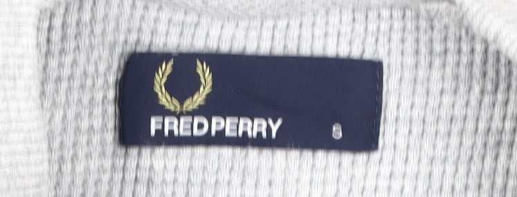 Fred Perry Men's Grey Sweatshirt S Casual Pullover