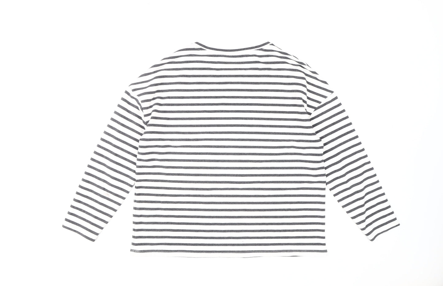 Superdry Women's Striped Long Sleeve T-Shirt Size 10