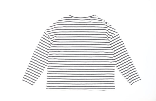 Superdry Women's Striped Long Sleeve T-Shirt Size 10