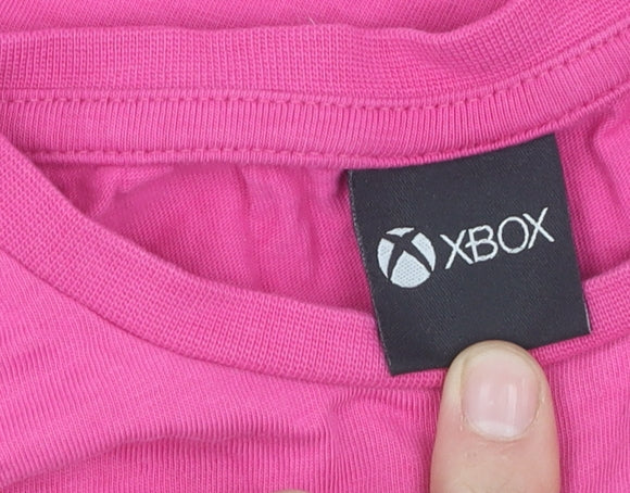 Additional view of George girls’ pink xbox graphic t-shirt 9-10 years