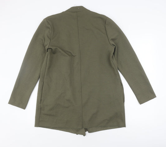 Marks and Spencer Women's Green Open Coatigan Size 14