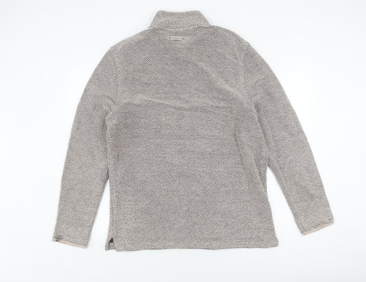 Weird Fish Men's Beige Pullover Jumper L