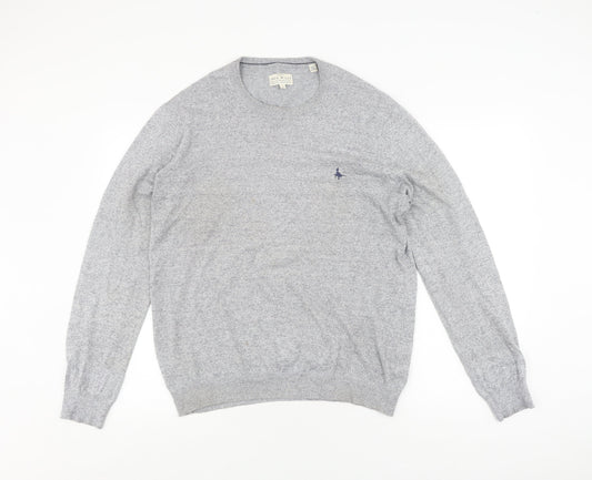 Jack Wills Grey Knit Pullover Sweatshirt M Unisex