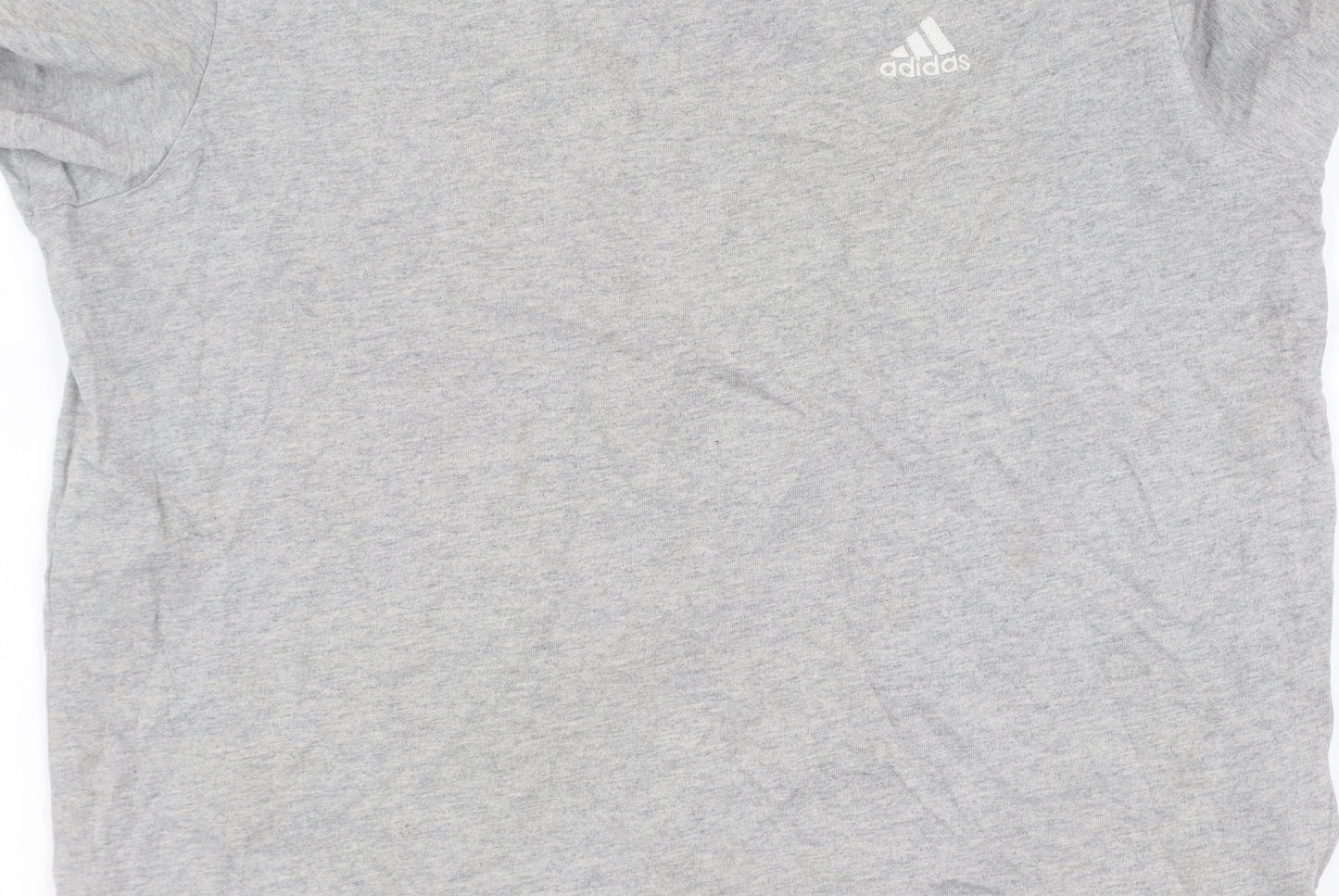 Adidas Unisex Adults Grey S Basic T-Shirt