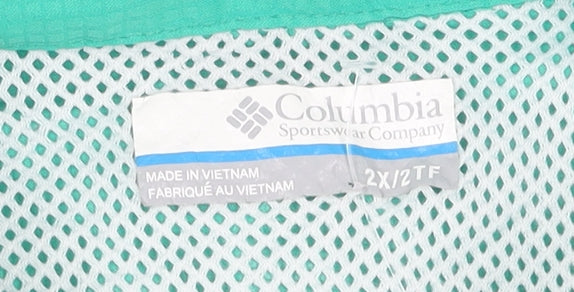 Columbia Men's Green 2XL Button-Up Shirt