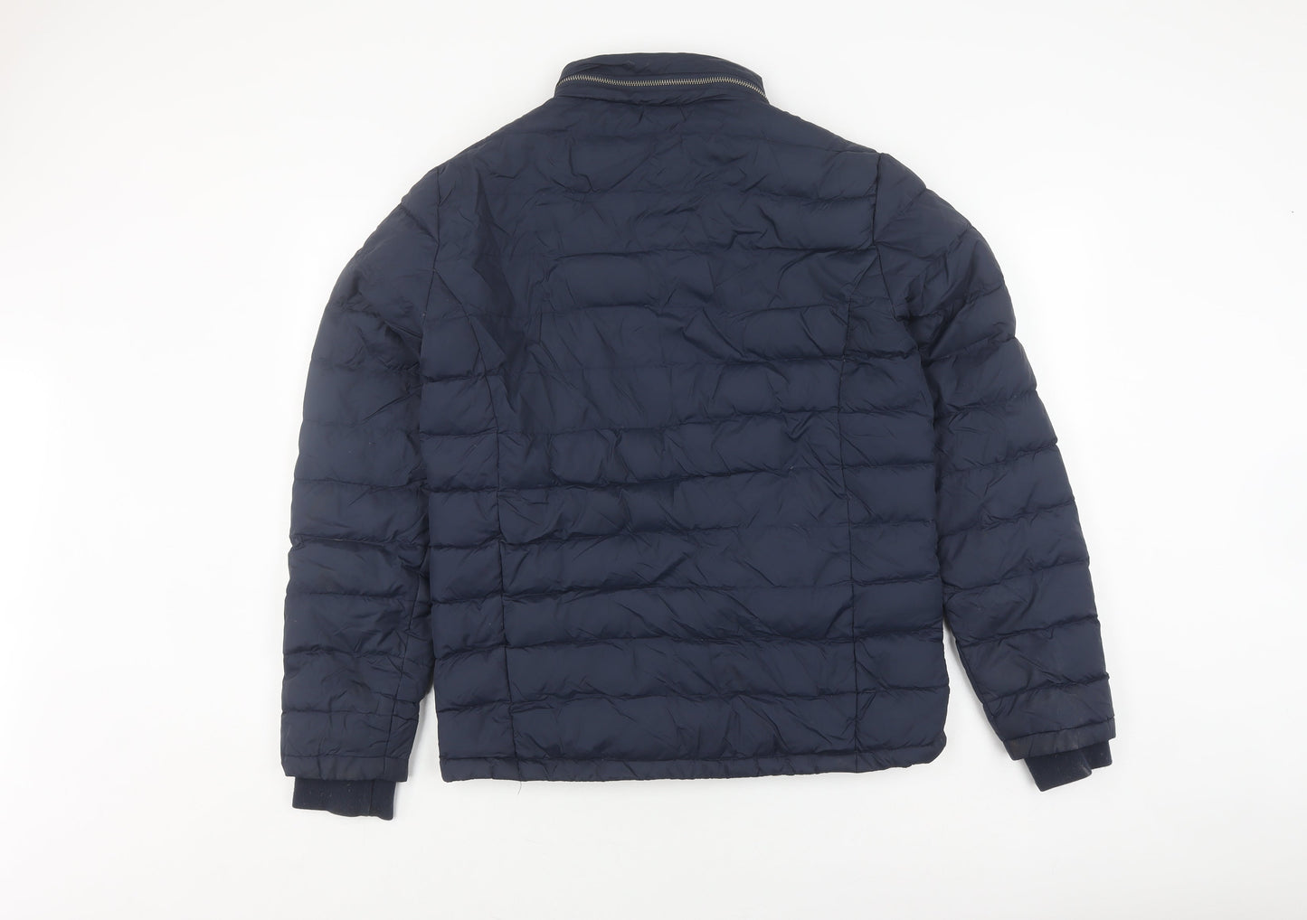 Jack Wills Unisex Blue Puffer Jacket M, Winter Ready