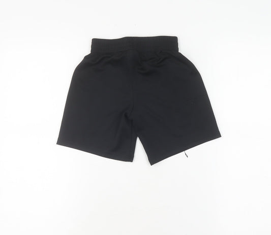 Puma Boys Black Athletic Shorts XS