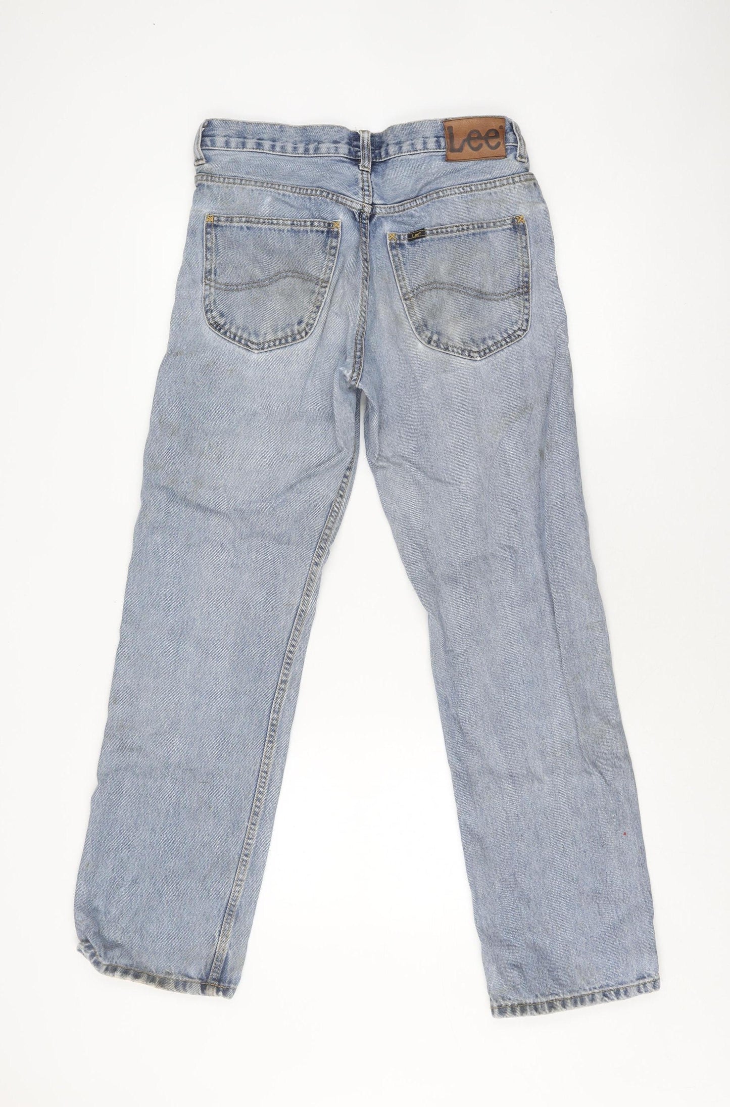 Lee Men's Blue Straight Fit Jeans Size 32