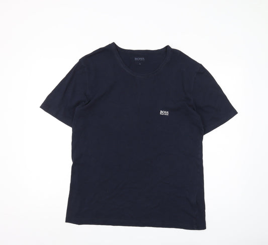 Hugo Boss Men's Black XL T-Shirt, Logo, Short Sleeve