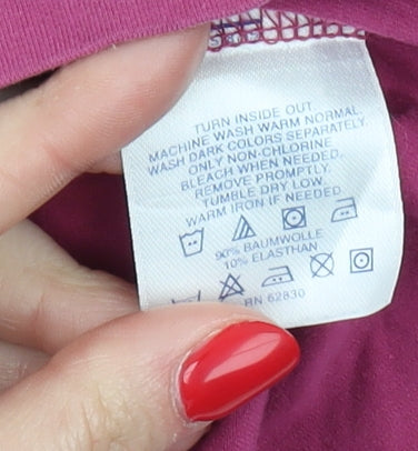 Lands' End Women's Pink T-Shirt Size 10