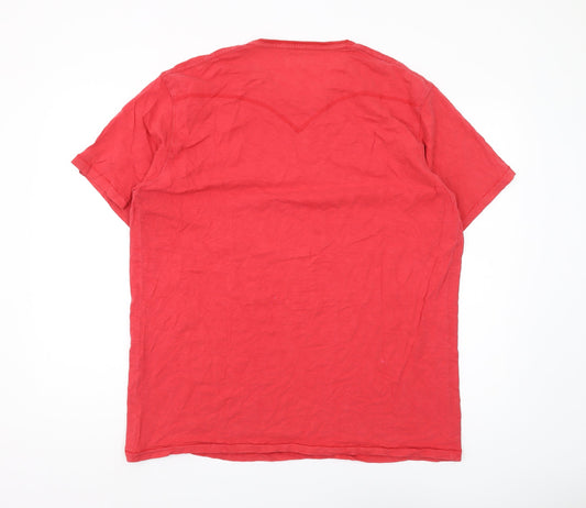 Levi Strauss & Co Men's Red 2XL Regular T-Shirt