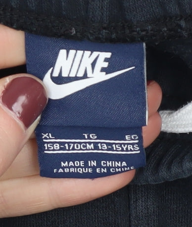 Additional view of Nike boys’ xl black track pants - sporty style & comfort