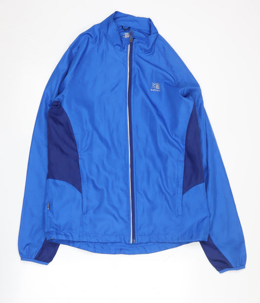 Karrimor Men's Blue Windbreaker Jacket M
