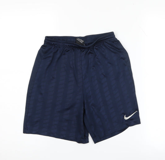 Nike Boys Blue Dri-Fit Athletic Shorts Size L