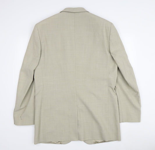 Hugo James Men's Beige Classic Blazer Size 40L