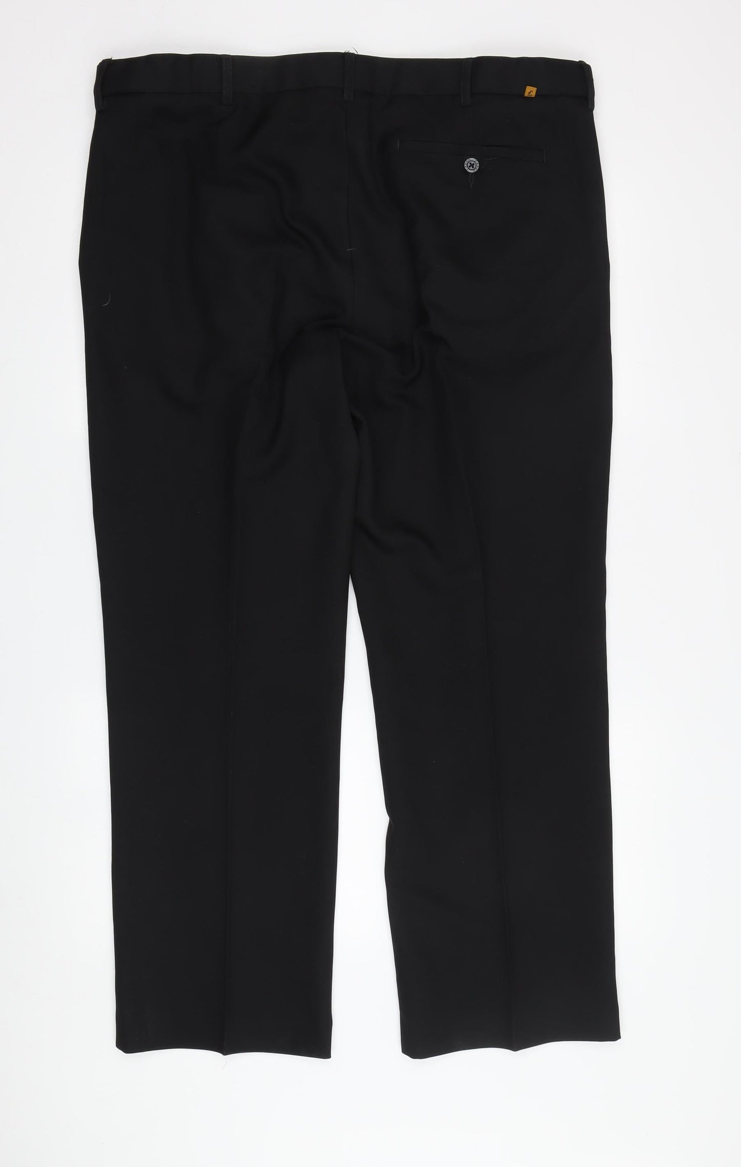 Farah Men's Black Dress Pants 38 Regular Classic Fit