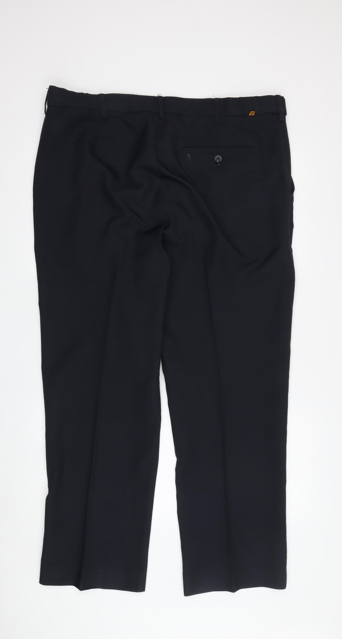 Farah Men's Black Dress Pants - Size 38 Classic Fit