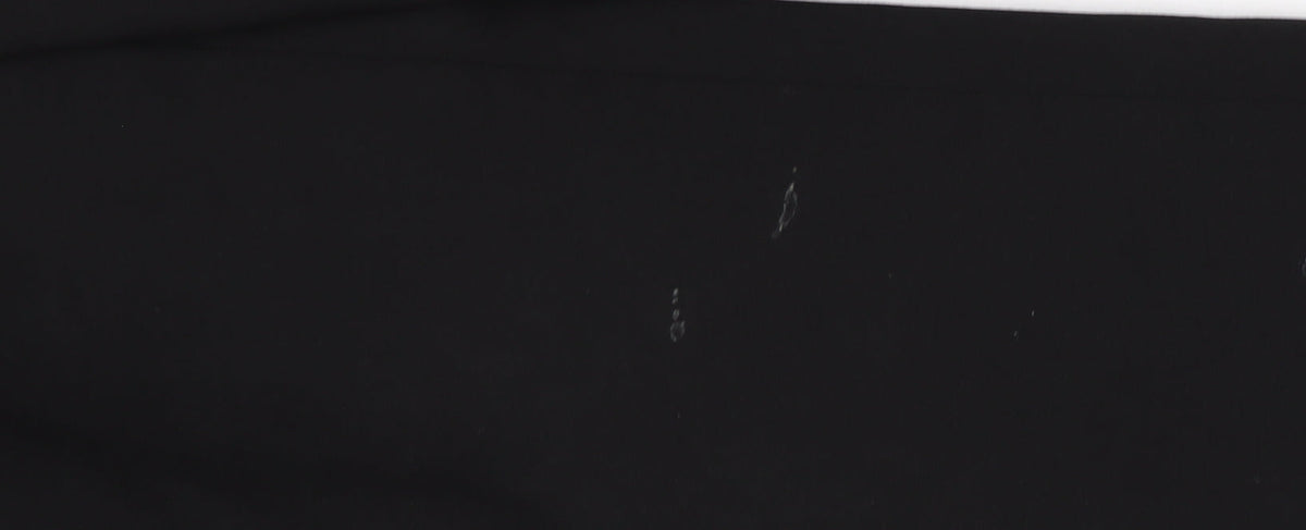 Brand and care label for Kirkland Signature Men's Black Dress Pants, 28W 30L, Wool