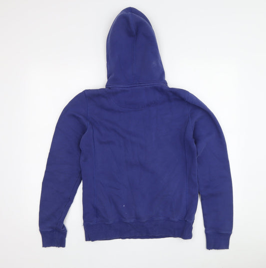 Nike Boys Blue Hoodie L Athletic Logo Pullover