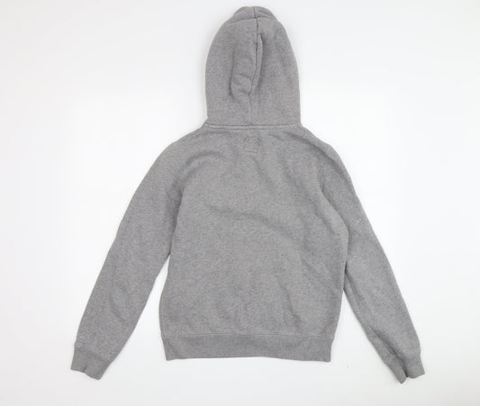 Jack Wills Women's Grey Hoodie, UK 8, Pullover