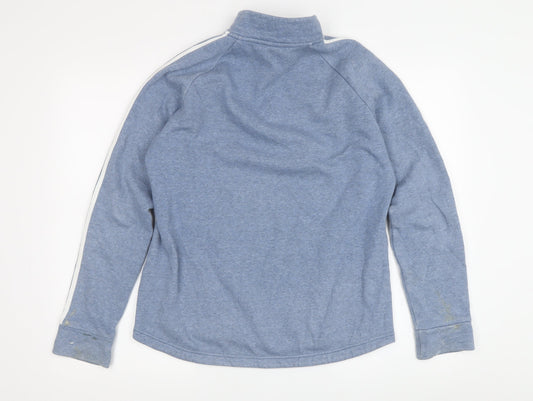 Adidas Unisex Blue Pullover Sweatshirt S