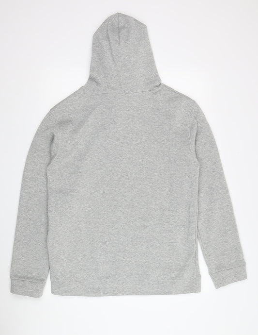 Men's Grey Rick and Morty XL Pullover Hoodie
