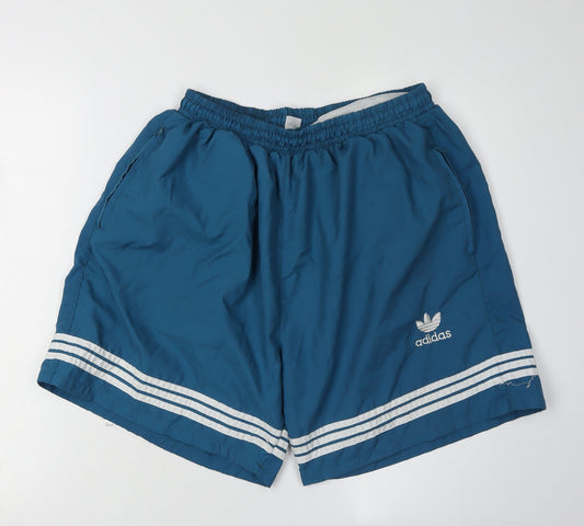 Adidas Men's Blue 2XL Athletic Shorts