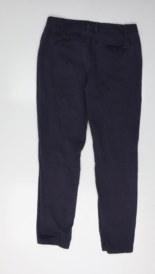 Fat Face Women's Blue Chino Trousers Size 10