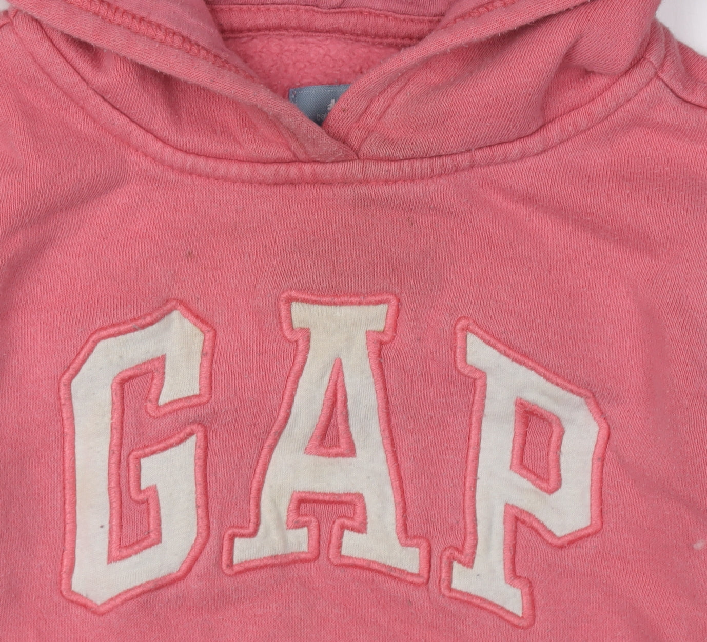 Additional view of Gap girls’ pink pullover hoodie 2 years - casual comfy everyday wear