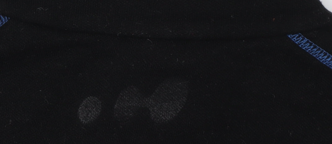 Additional view of Oxylane boys’ black 1/4 zip sweatshirt, size 14, years