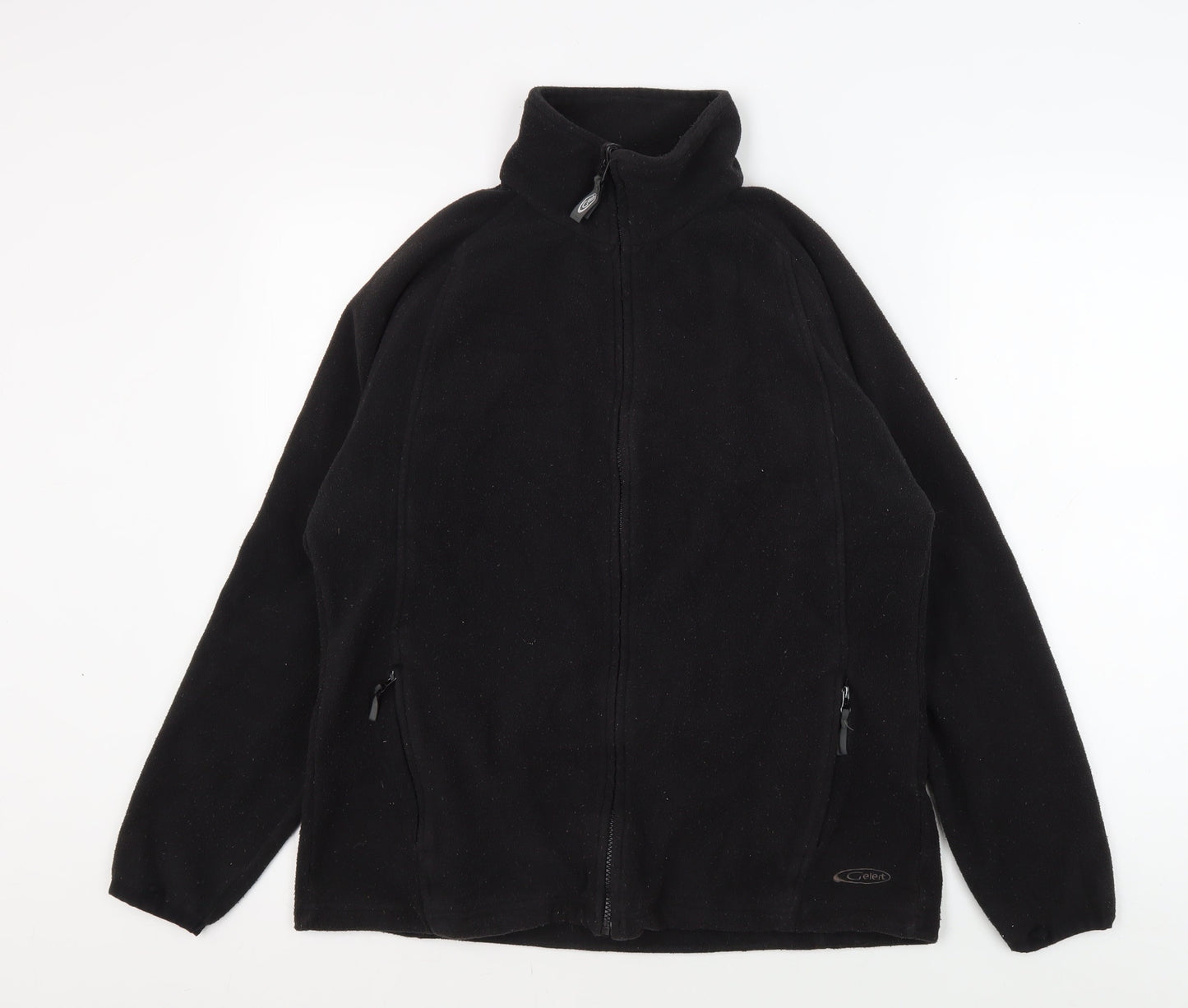 Gelert Unisex Black Fleece Jacket - Size 14