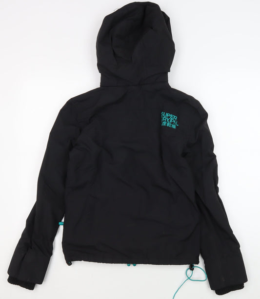 Superdry Women's Black Windbreaker Jacket XS