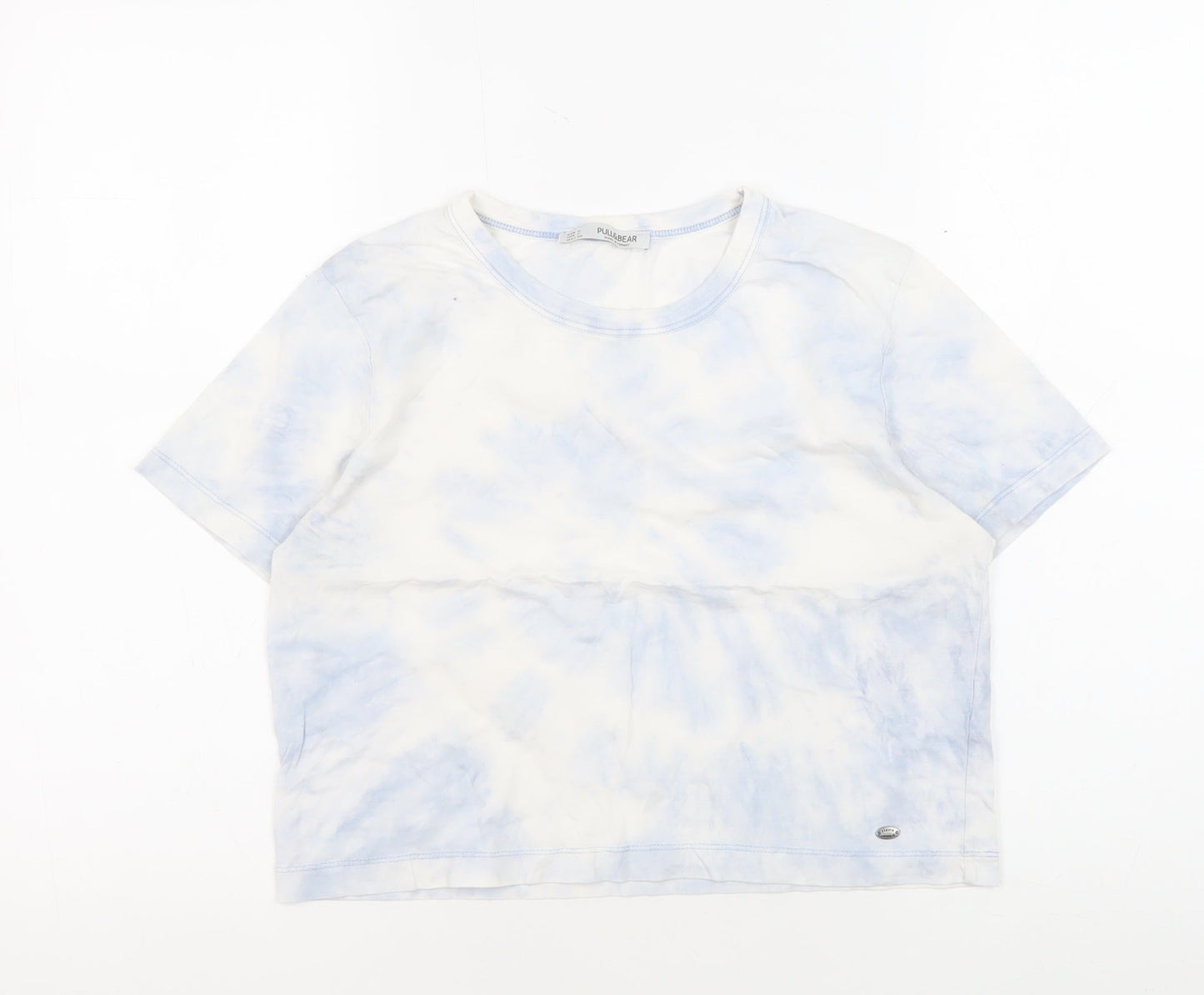 Pull&Bear Women's Tie-Dye T-Shirt, Multicoloured, S