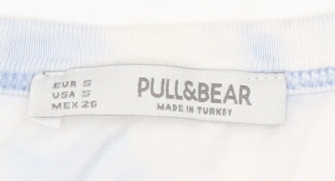 Pull&Bear Women's Tie-Dye T-Shirt, Multicoloured, S