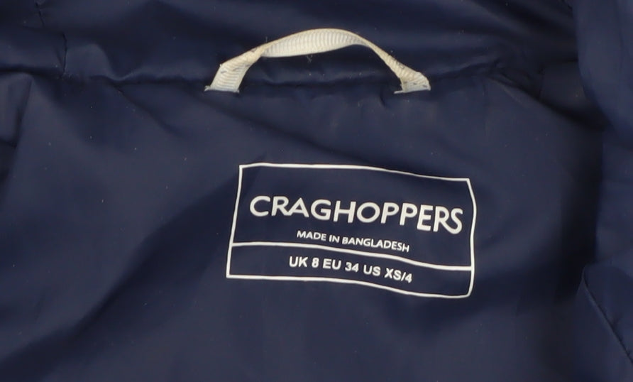 Craghoppers Women's Blue Puffer Jacket Size 8