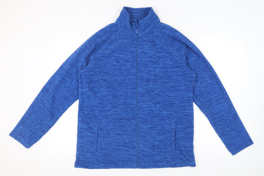 Mountain Warehouse Men's Blue Full Zip Basic Jacket L