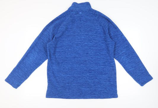 Mountain Warehouse Men's Blue Full Zip Basic Jacket L