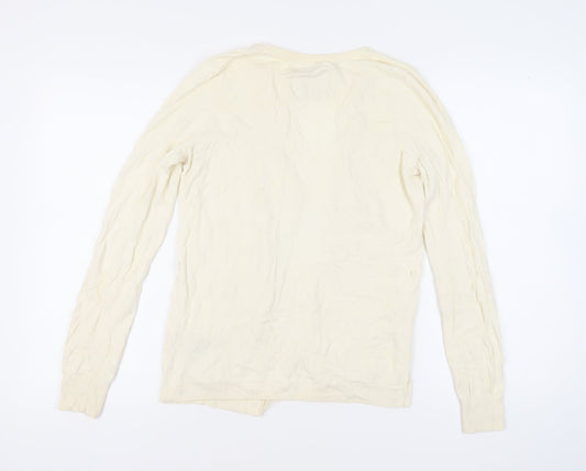 Hollister Women's Beige Cardigan Size L